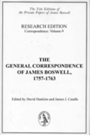The General Correspondence of James Boswell, 1757-1763
