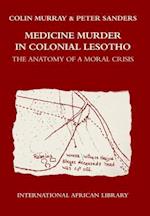 Medicine Murder in Colonial Lesotho
