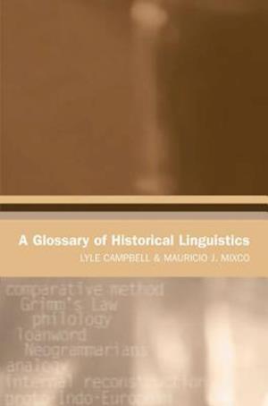 A Glossary of Historical Linguistics