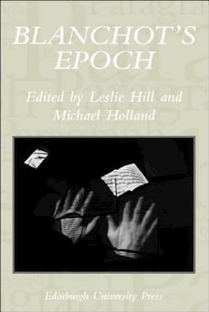 Blanchot's Epoch