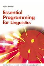 Essential Programming for Linguistics