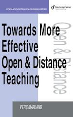 Towards More Effective Open and Distance Learning Teaching