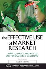The Effective Use of Market Research