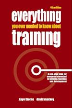 Everything You Ever Needed to Know about Training