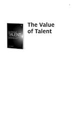 The Value of Talent