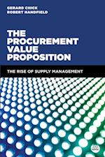 The Procurement Value Proposition