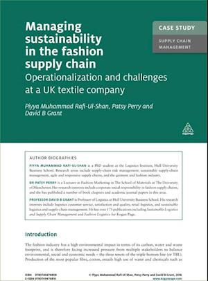 Case Study: Managing Sustainability in the Fashion Supply Chain