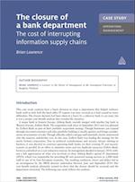 Case Study: The Closure of a Bank Department