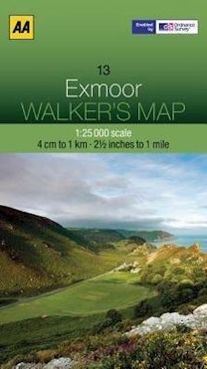 Walker's Map Exmoor