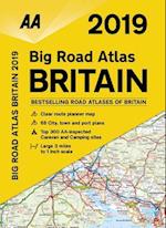AA Big Road Atlas Britain 2019