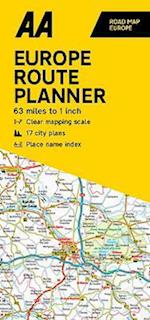 AA Road Map European Route Planner