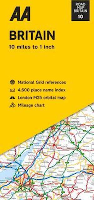 AA Road Map Britain