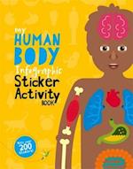 My Human Body Infographic Sticker Activity Book
