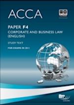 ACCA Paper F4 - Corp and Business Law (Eng) Study Text