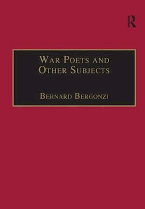 War Poets and Other Subjects