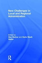 New Challenges in Local and Regional Administration
