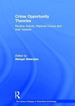 Crime Opportunity Theories