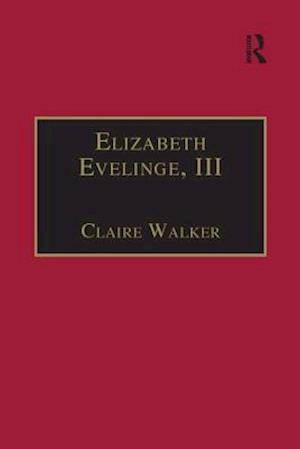 Elizabeth Evelinge, III