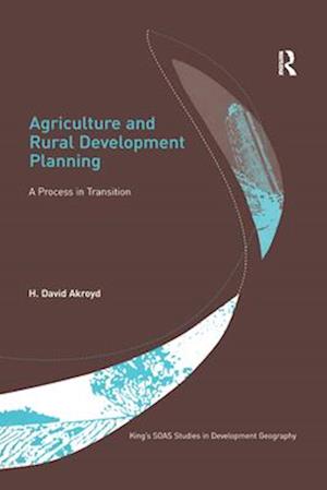 Agriculture and Rural Development Planning