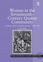 Women in the Seventeenth-Century Quaker Community