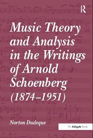 Music Theory and Analysis in the Writings of Arnold Schoenberg (1874–1951)