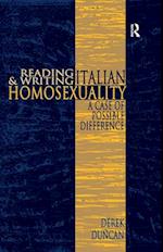 Reading and Writing Italian Homosexuality