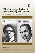 The Heritage Series of Black Poetry, 1962–1975