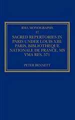Sacred Repertories in Paris under Louis XIII