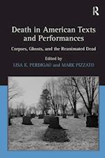 Death in American Texts and Performances