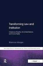 Transforming Law and Institution