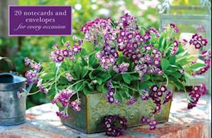 Card Box of 20 Notecards and Envelopes: Primula