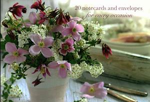 Card Box of 20 Notecards and Envelopes: Clematis