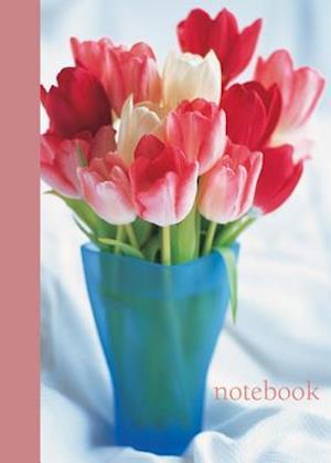 Lined Notebook: Pink Tulips