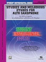 Student Instrumental Course Studies and Melodious Etudes for Alto Saxophone