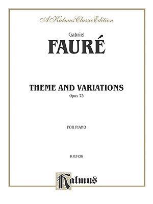 Theme and Variations, Op. 73