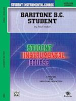 Student Instrumental Course Baritone (B.C.) Student