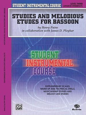 Student Instrumental Course Studies and Melodious Etudes for Bassoon