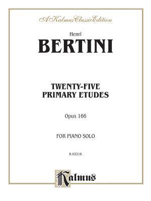 Twenty-Five Primary Etudes, Op. 166