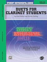 Student Instrumental Course Duets for Clarinet Students