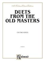 Duets from the Old Masters for Two Horns