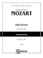 Two Duets, K. 423, K. 424