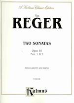 Two Sonatas, Opus 40, Nos. 1 & 2