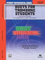 Student Instrumental Course Duets for Trombone Students