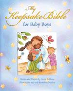 My Baby Keepsake Bible for Baby Boys