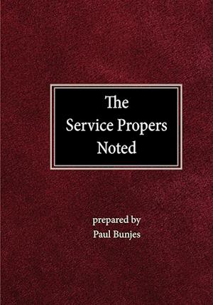 The Service Propers Noted