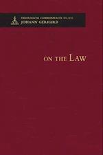 On the Law - Theological Commonplaces 