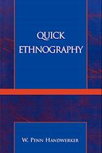 Quick Ethnography