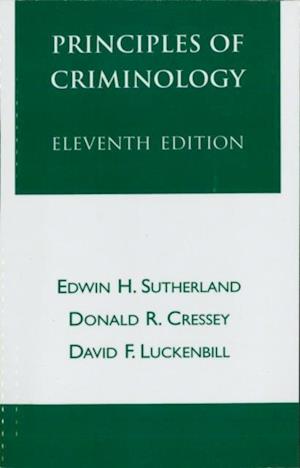 Principles of Criminology