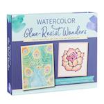 Watercolor Glue-Resist Wonders