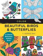 Color Beautiful Birds and Butterflies